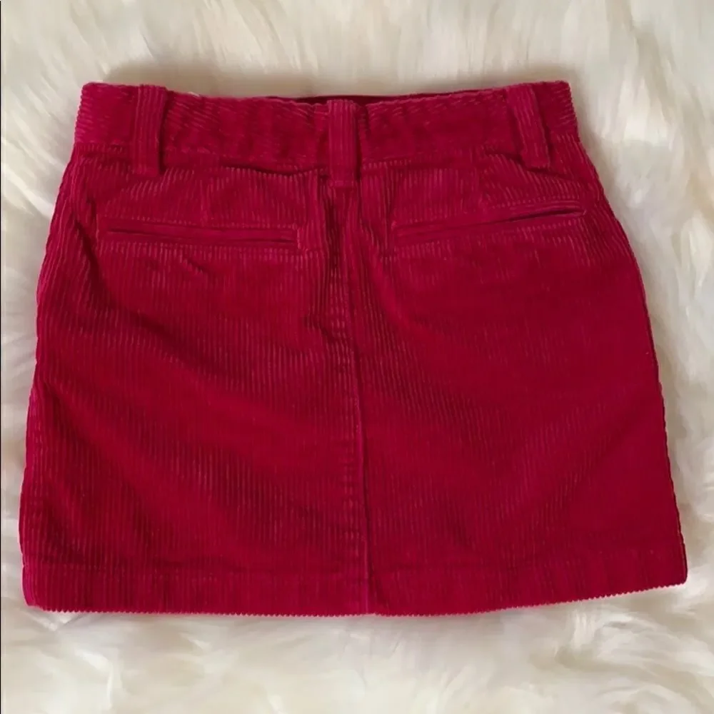 Ralph Lauren 4/4T Fuschia Corduroy Mini Skirt